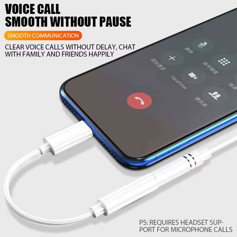 Apple Lightning auf 3,5 mm Klinke Audio-Adapter in Weiß für iOS-Geräte - Bild 2