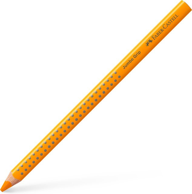 Faber Castell Jumbo Grip Farbstift in Chromgelb dkl. - Bild 1