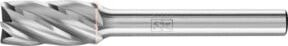 PFERD Hochleistungsfrässtift ALU Zylinder ZYAS in Silber, Durchmesser: 10 mm, Länge: 20 mm, Schaft-Durchmesser: 6 mm - Bild 1
