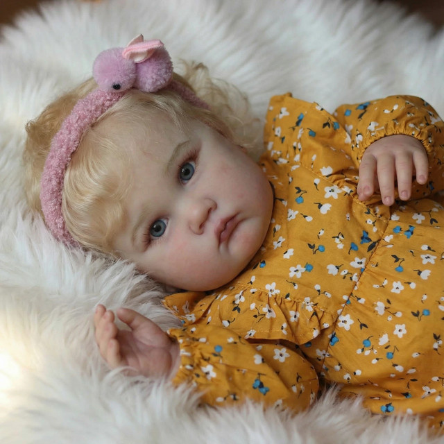 NPK Charlotte Prinzessin Reborn-Puppe, 24 Zoll, handbemalt - Bild 1