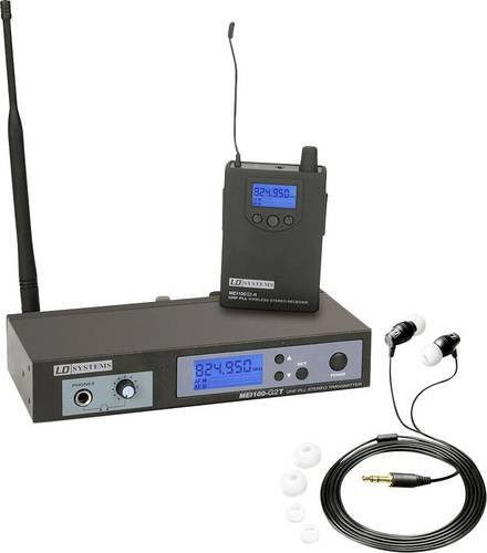 LD Systems MEI 100 G2 BPR B 6 In-Ear-Monitoring Set in Schwarz - Bild 1