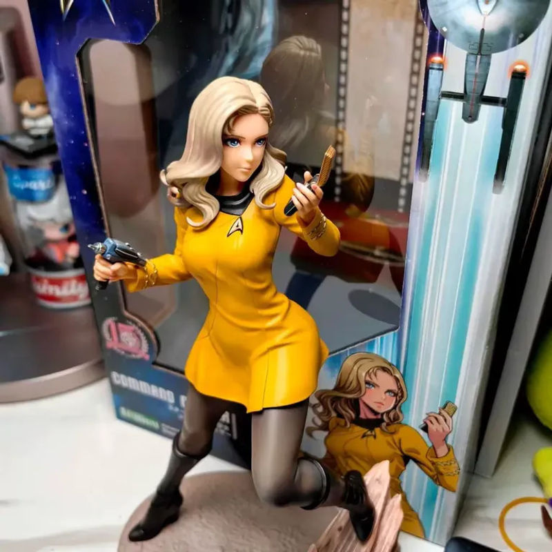 Bandai Star Trek Commander Actionfigur aus Kunststoff, gelb, Höhe: 22 cm - Bild 4