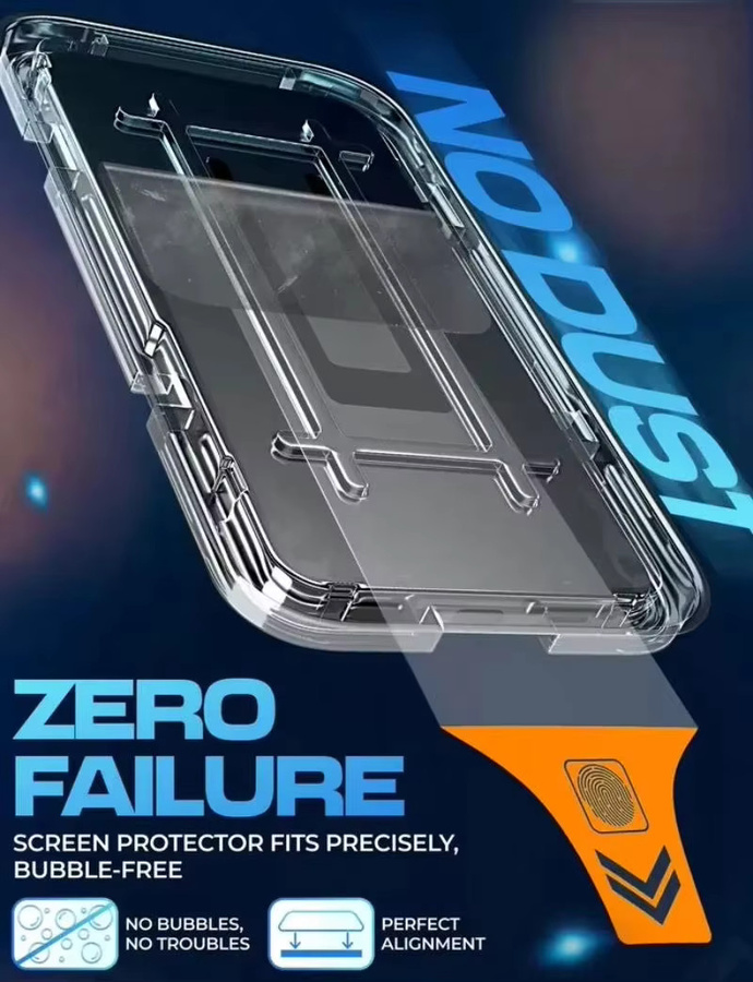 Transparentes Panzerglas Displayschutz für Samsung Galaxy S25 Ultra S26 S24 S23 S22 FE A56 A57 A55 5G A16 A26 A54 A36 A37 - Bild 2