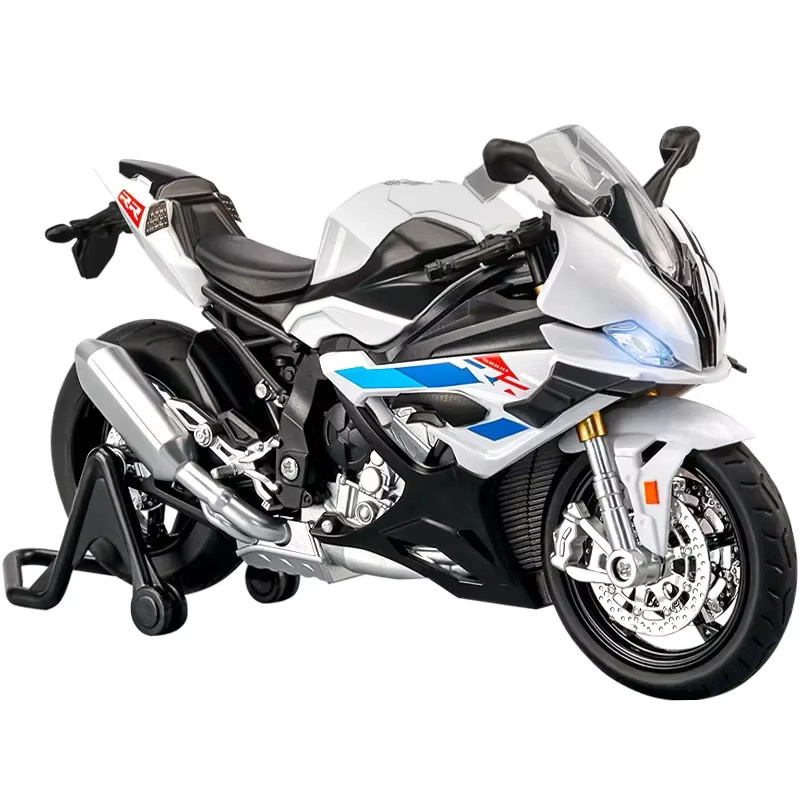 MINI AUTO RRS1000 Motorradmodell, Druckguss-Spielzeug, 1:12, mit Licht und Sound - Bild 4