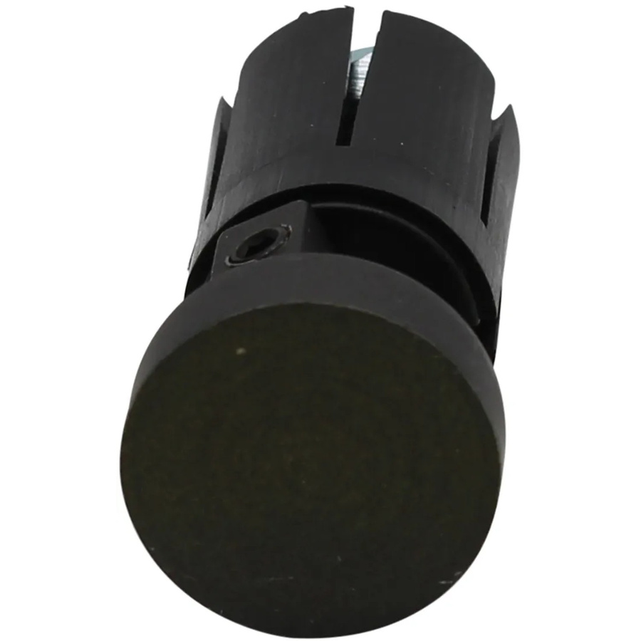 Mydeco Gardinenstange-Endstück aus Metall in Eisen-Brush Optik Durchmesser: 2 cm - Bild 2
