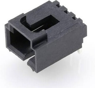 Molex Einbau-Stiftleiste Standard in Schwarz mit Goldkontakten - Bild 1