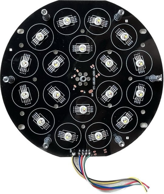 LED-Par-Panel Ersatzteil für Innenbereich, RGBW, 18x10W, Schwarz - Bild 1
