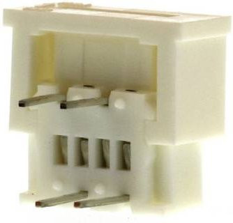 Molex FFC/FPC-Anschluss in Weiß mit einem Rastermaß von 1,25 mm (Artikelnummer 39532044) im Tray - Bild 1