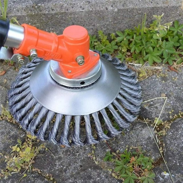 Universal Unkrautjäter und Gras-Trimmer Kopf für die Gartenarbeit als Ersatzteil für Rasenmäher und Unkrautbürsten - Bild 1