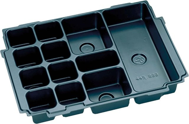 Universal Tiefziehteil für Systainer von LUX-TOOLS in Schwarz, B/T/H: 28,4 x 12,0 x 7,6 cm - Bild 1