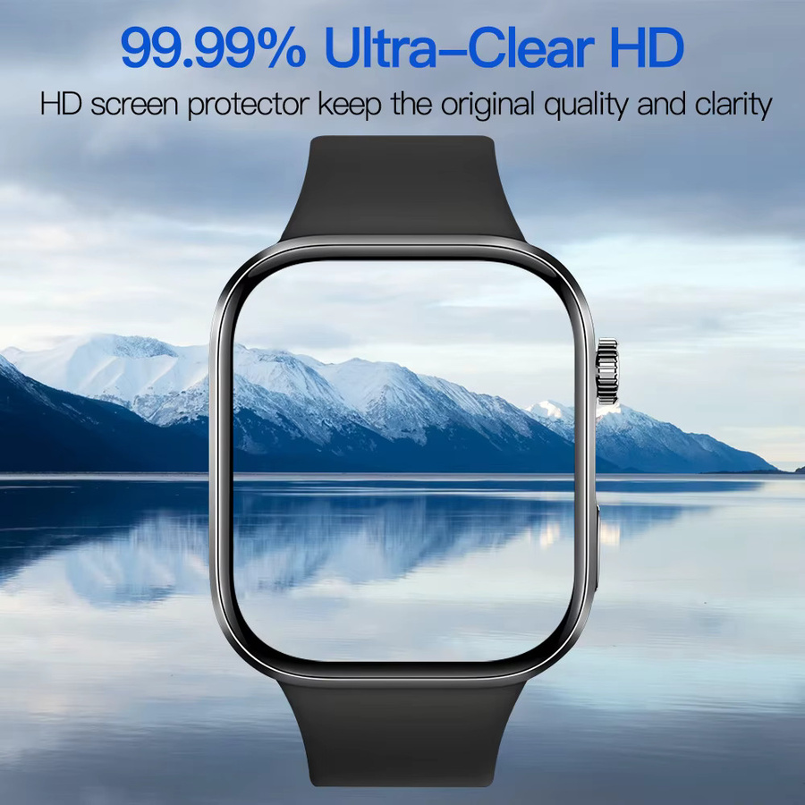 ONM Displayschutzfolie für Xiaomi Redmi Watch 6, transparent, HD-klar und kratzfest - Bild 6