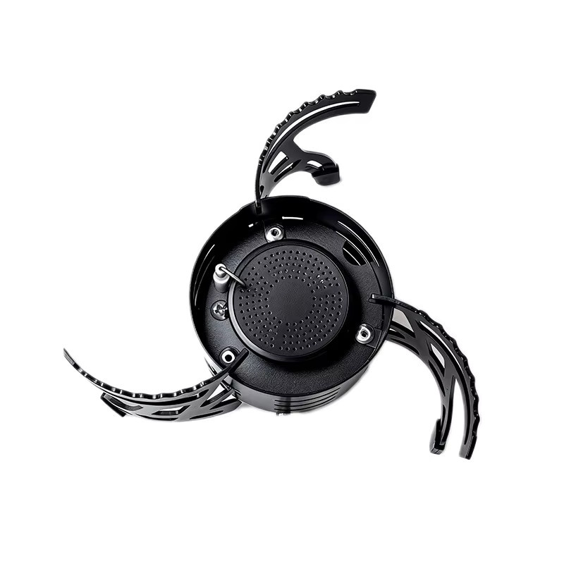SmiloDon Tragbarer Campingkocher 3500W Ultraleicht 410g Outdoor-Gasbrenner in Schwarz für Wandern, Backpacking und Picknick - Bild 5