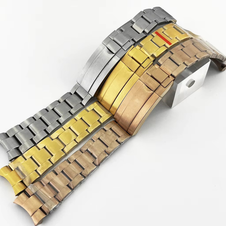RICHUS Uhrenarmband Edelstahl, Bicolor, 20 mm, Unisex - Bild 2