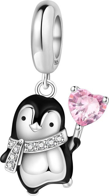 Orstarry Charm Pinguin, 925 Silber, Perle, Damen - Bild 1