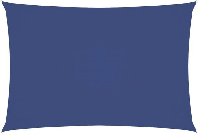 Furnicato Sonnensegel aus PU-beschichtetem Oxford-Gewebe, rechteckig, Blau, B x T: 250 x 450 cm - Bild 1