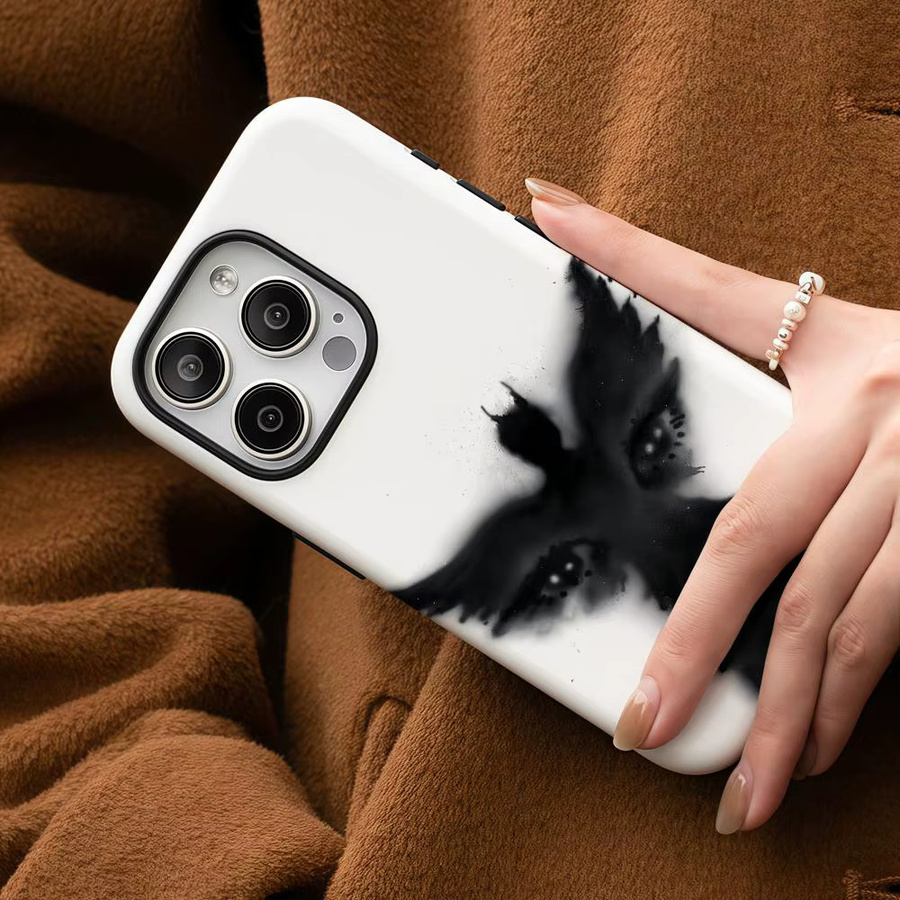 R-Rich Amiri Grit & Grace Handyhülle für iPhone 17 16 15 14 13 12 Pro Max Plus mit glänzender HD-Doppelschicht-Flüssigkeitshartschale - Bild 5