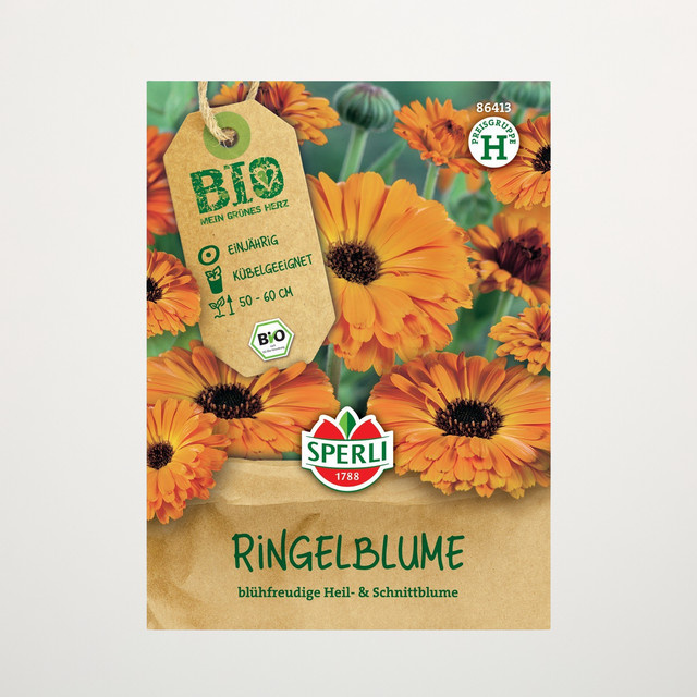 Sperli Ringelblumen Samen BIO für Garten und Balkon - Bild 1
