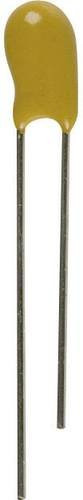 AVX Tantal-Kondensator TAP104M035SCS radial bedrahtet 0.1 µF 35 V/DC 20% Durchmesser: 4.5 mm, Höhe: 7 mm, gelb - Bild 1