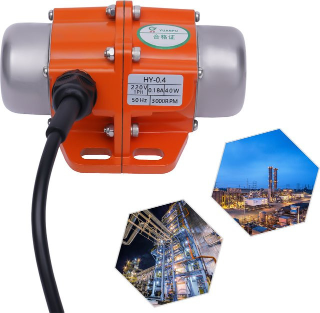 CNCEST Asynchroner 1-Phasen-Vibrationsmotor in Orange, 220 V - Bild 1