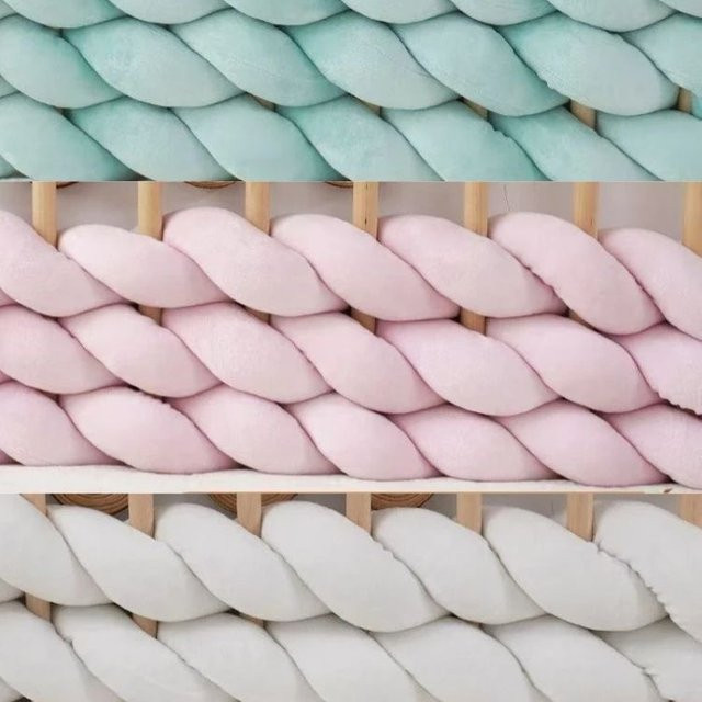 Anti-Kollisions Streifen zum DIY-Basteln für Babygitter und Zaunverkleidungen in Beige oder Mehrfarbig - Bild 1