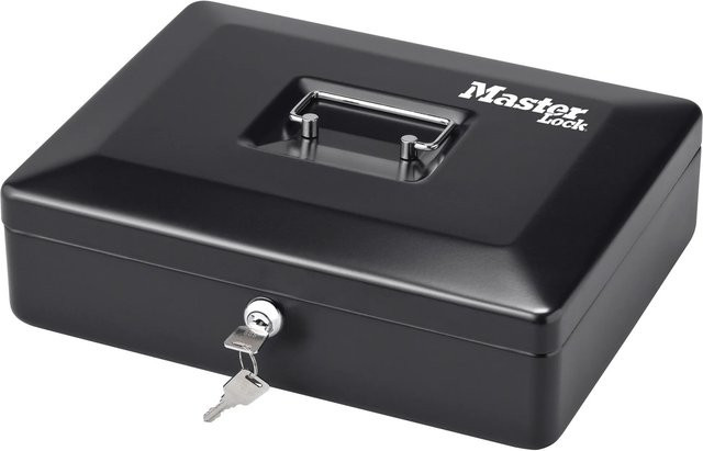 Master Lock Geldkassette CB-12ML Schwarz - Bild 1