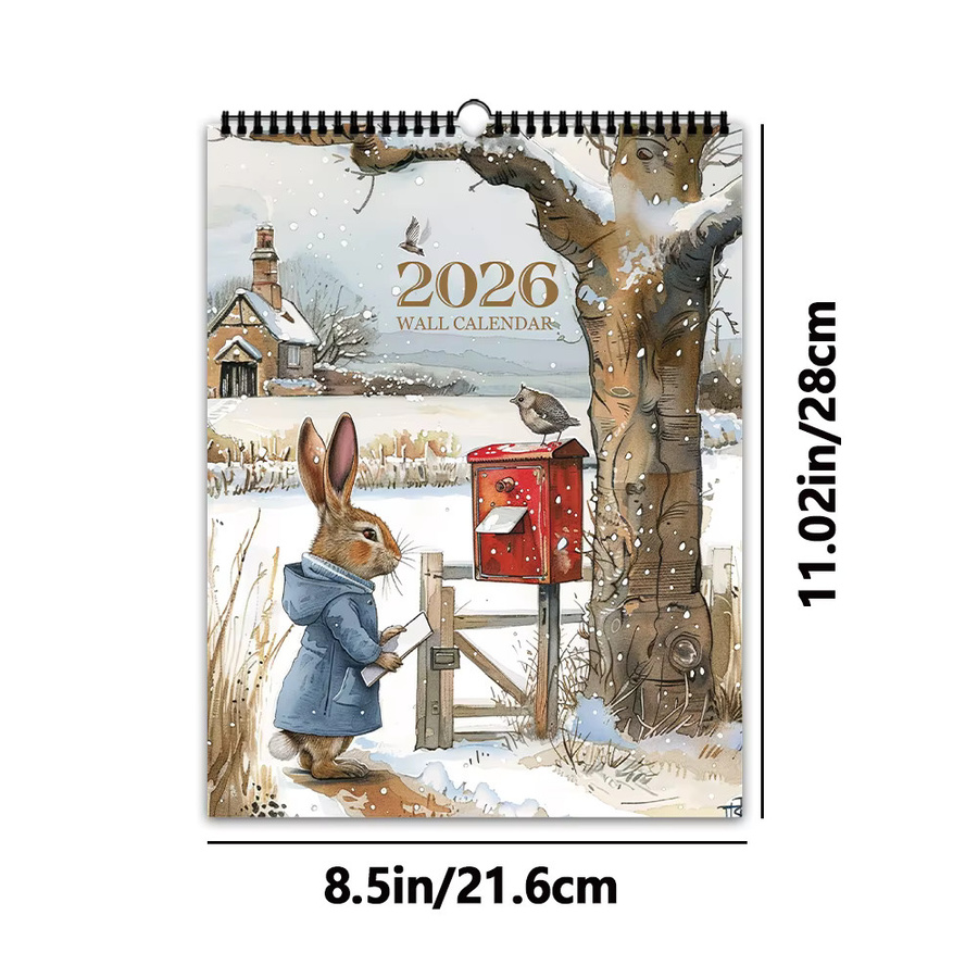 Peter Rabbit Wandkalender 2026 mit 12 Monatsdesigns in Multicolour - Bild 2