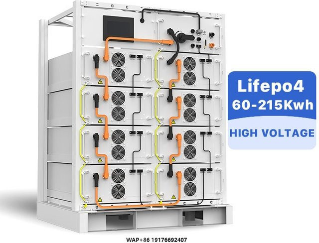 Anern Lithium-Batterie Hochspannung 60kWh für Solarsystem Speicherbatterie in Weiß - Bild 1