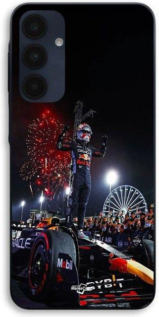 Samsung Galaxy A16 Hülle Champion Maniacase Max Verstappen Schwarz - Bild 1