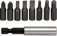Gedore Red Bit-Box 1/4 Zoll, 9-teiliger Bit-Satz in Rot und Schwarz - Bild 1