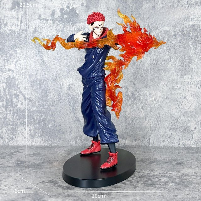 Jujutsu Kaisen Ryomen Sukuna Actionfigur, grün, ab 14 Jahren - Bild 1