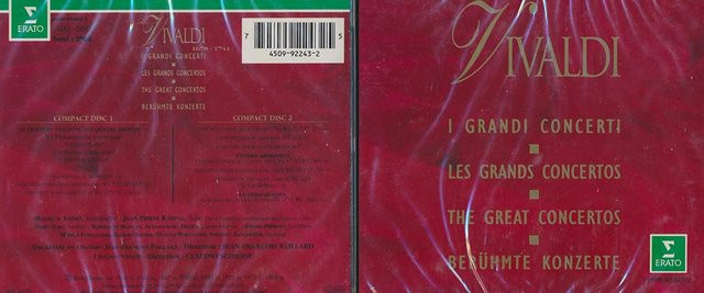 Vivaldi - Concerto Grosso, Simone Payer-le, CD, Erato - Bild 1