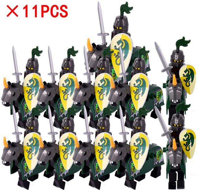 Bai Fen Bai dolls and toys Mittelalterliche Figuren, 11-teiliges Set, ab 14 Jahren - Bild 1