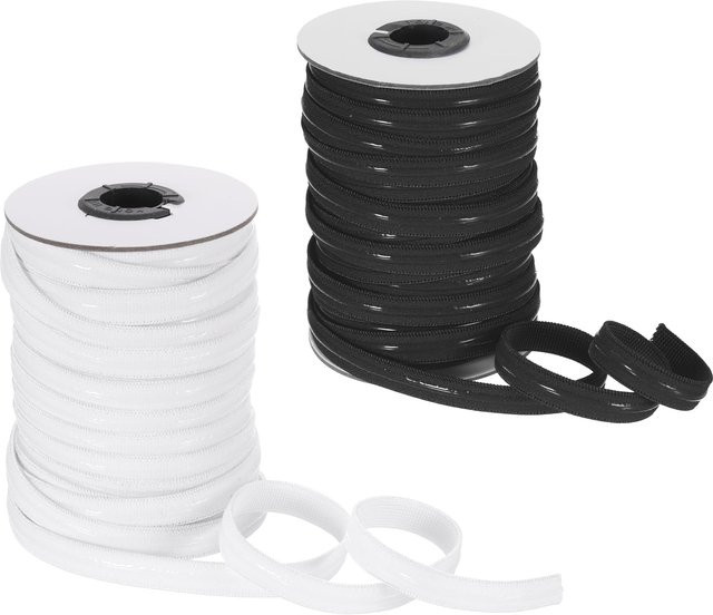 Elastisches Silikon-Gummiband in Schwarz für DIY-Kleidungszubehör und Haarschleifen - Bild 1