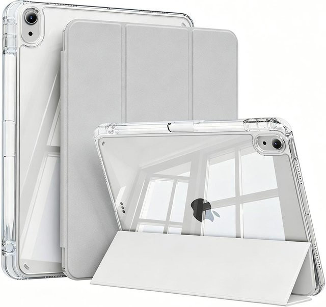 Magnetische Smart-Cover Tablet-Hülle für Apple iPad 11. Generation (11 Zoll) und 10. Generation (10,9 Zoll), transparent - Bild 1