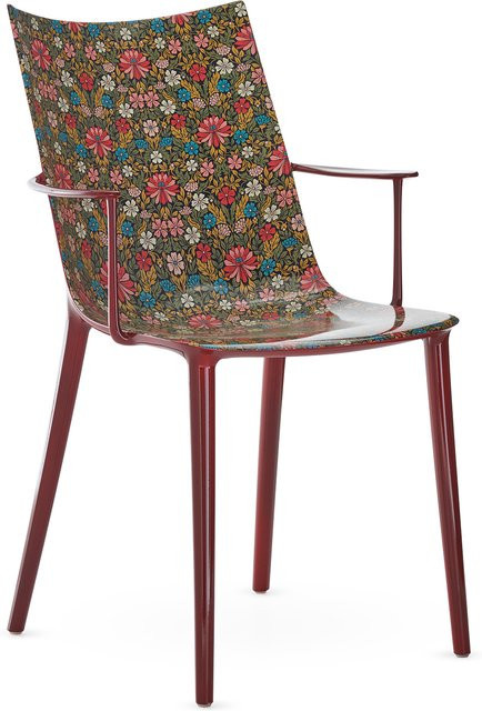 Kartell H H H Stuhl Graphic Impressions in Multicolour mit Armlehnen und geometrischem Design - Bild 1