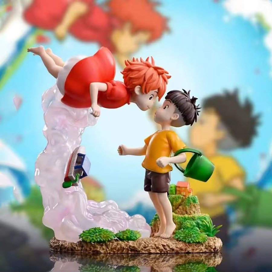 Bandai Ponyo, Anime-Actionfigur, Einzelfigur, Kunststoff - Bild 3