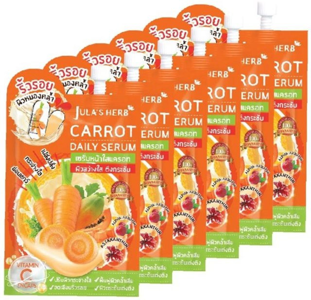 Jula's Herb Carrot Daily Serum, Vitamin C, 8 ml, 6 Stück - Bild 1