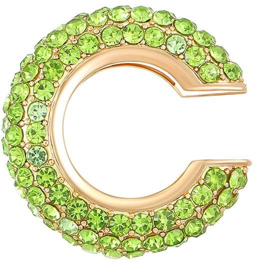 YULIN Ohrclips, Kupfer, mehrfarbig, Strassstein, Damen - Bild 1