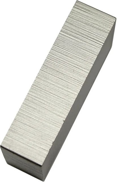 Gardinia Endstück Luxor Kappe aus Aluminium in Silber, 2er Pack, Edelstahl-Optik gebürstet - Bild 1