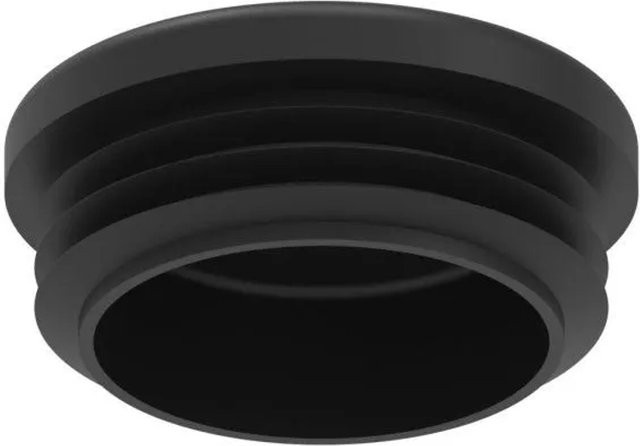 FeNau Einsteckkappe aus Kunststoff für Rundrohr Ø 42,4 mm, Wandstärke 2,5-4,0 mm, Schwarz - Bild 1