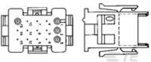 TE Connectivity 1-640513-0 Package in Rot - Bild 1
