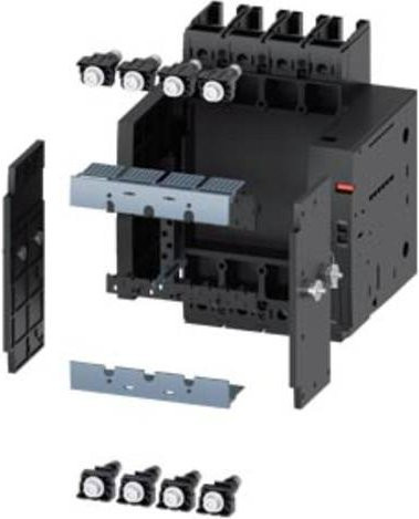 Siemens Leistungsschalterzubehör 3VA9124-0KD00 Schwarz - Bild 1