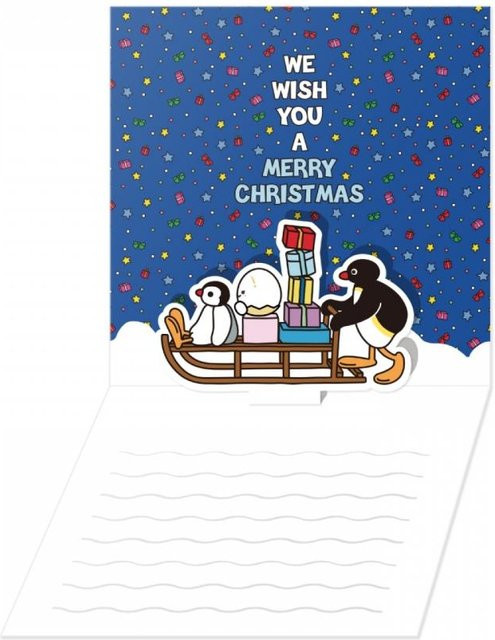 Pingu X Taeng Weihnachtskarten-Set mit 13 Karten in Multicolor - Bild 1