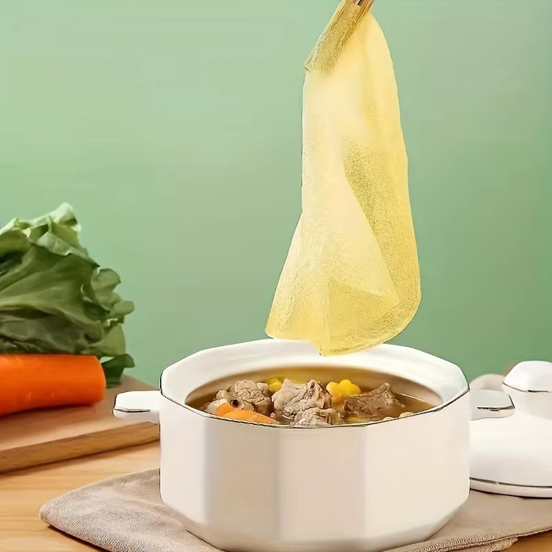 100 Stück Einweg Öl-Absorbierpapier für Lebensmittel zum Filtern und Backen in der Küche - Bild 3