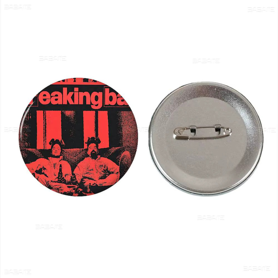 Potdemiel Brosche, B-Breaking B-Bad Film Runde Knopf Pin - Bild 6