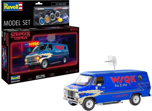 Revell Stranger Things Model Set Car, 1:25, ab 12 Jahren - Bild 1