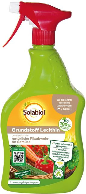 Solabiol Grundstoff Lecithin Spray Fungizid für den Gemüsegarten - Bild 1
