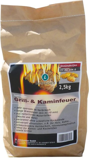 Lienbacher Anzünder im Papiersack, 2,5 kg - Bild 1