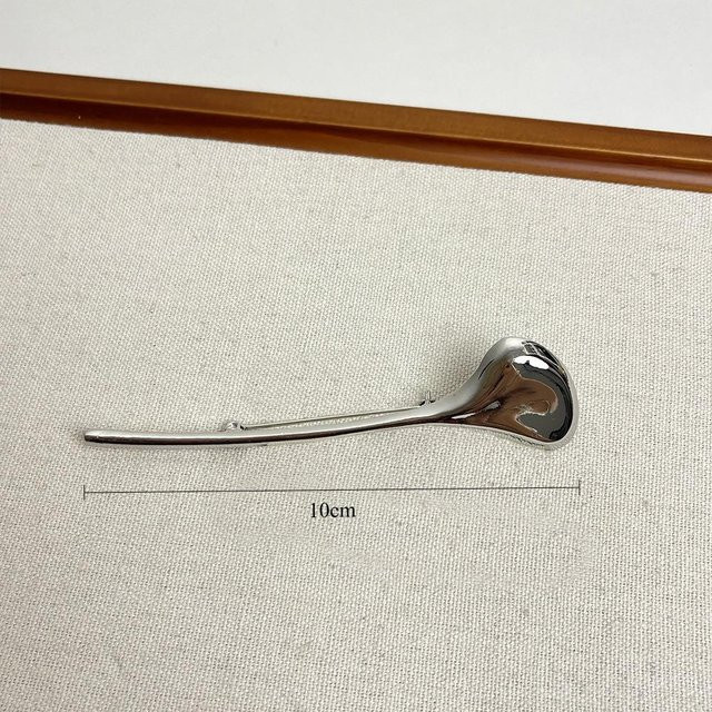 Brosche Ginkgoblatt, silber, Damen - Bild 1