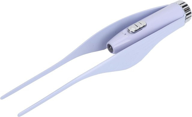 GoolRC Ohrenschmalzreiniger mit Licht und Pinzette, USB wiederaufladbarer Ohrlöffel für Kinder und Erwachsene, Grau - Bild 1